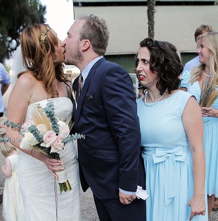 Susan & Matt’s handmade and rustic comedy wedding