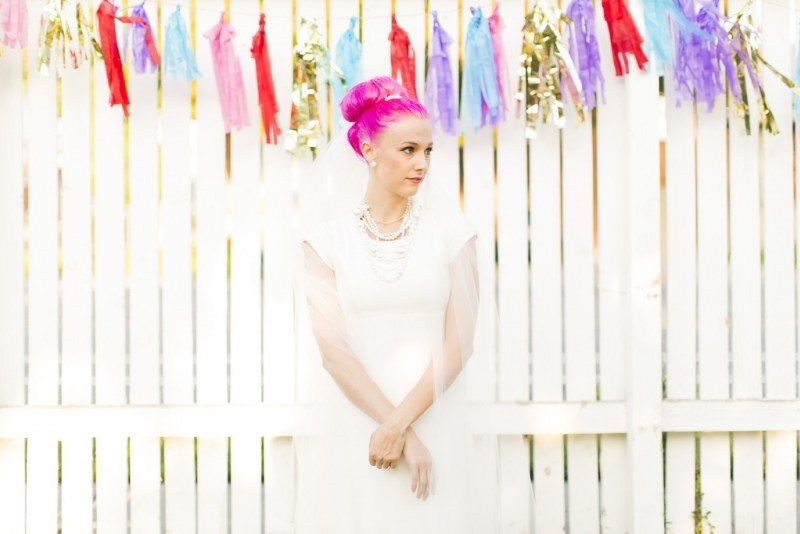 Lenore & Daniel’s Mormon, blended family, backyard wedding