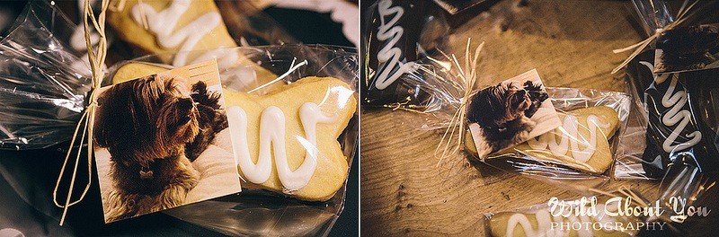 Give your guests “dog biscuits”