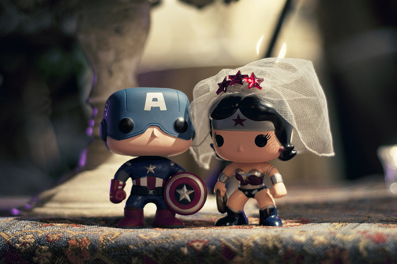 Angie & Drew’s relaxed superhereos and storytelling wedding