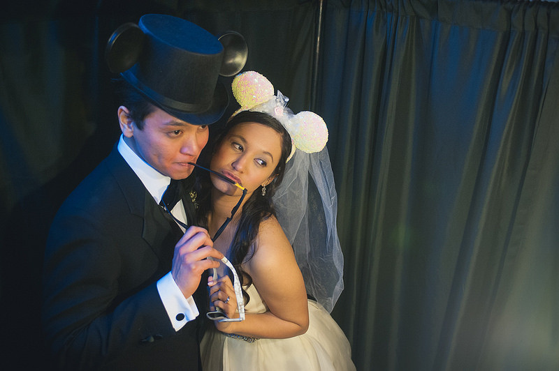 disney wedding - Kat & Earl's handmade movie geek Disney-inspired wedding disney wedding