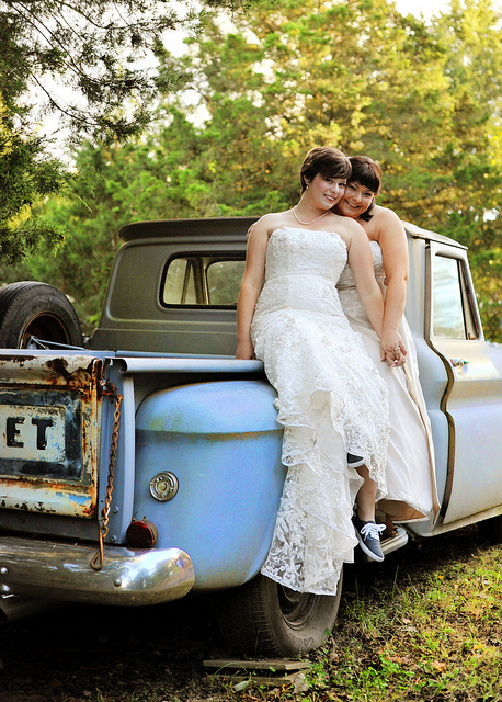 Jayme & Sondra’s rustic blended family wedding