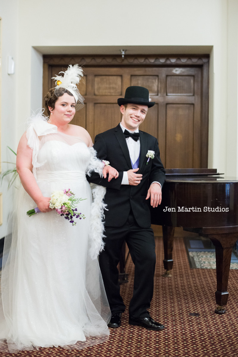 Lara & Hunter’s tea party wedding with feathers and hats