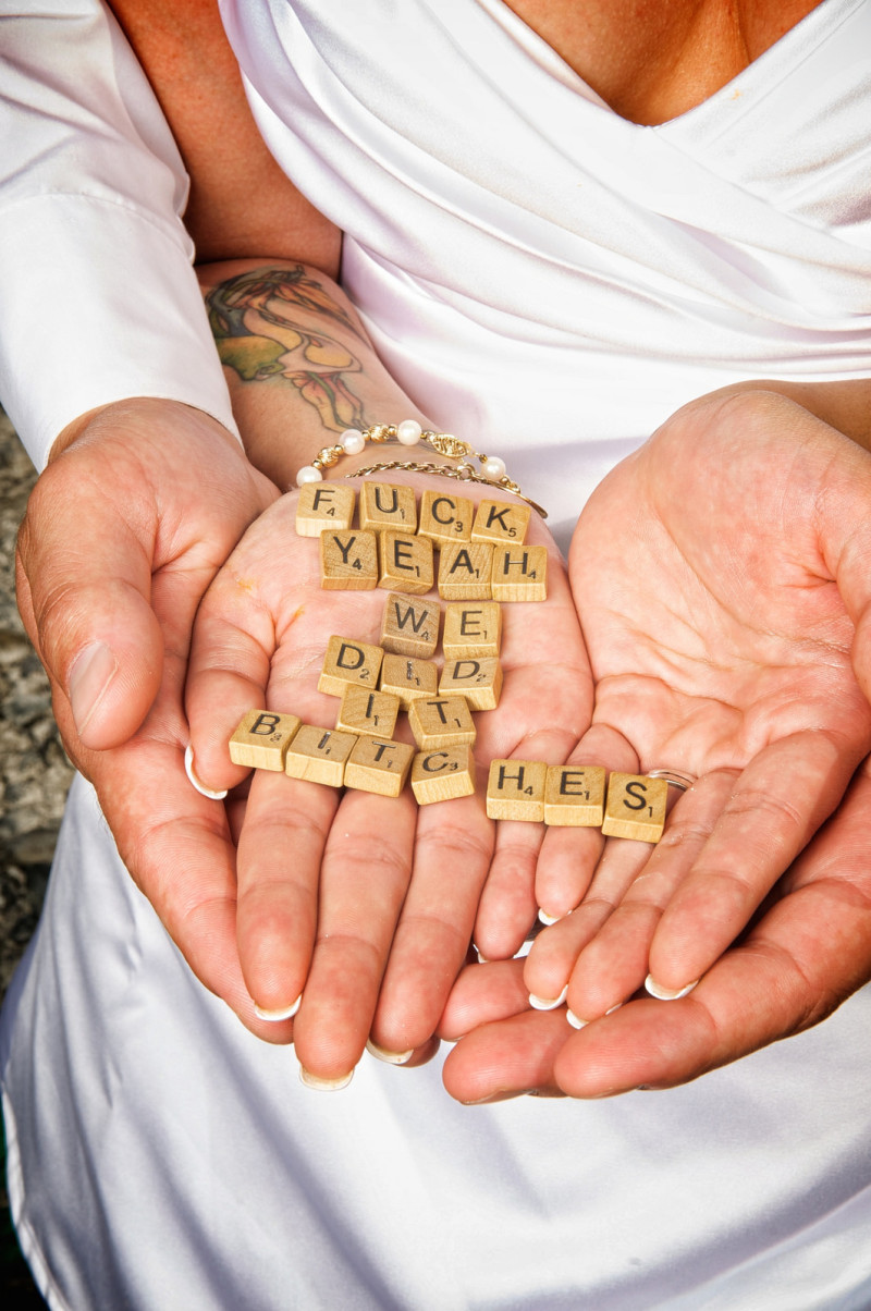 Jade & Jonathan’s down-to-earth backyard wedding