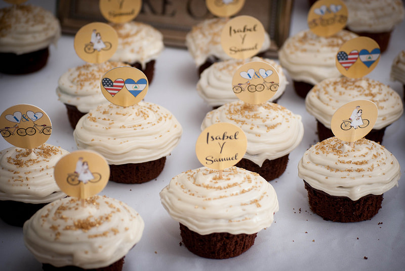 Isabel & Samuel’s treasure boxes and bikes on the beach wedding