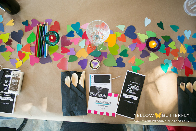 A DIY colorful wedding