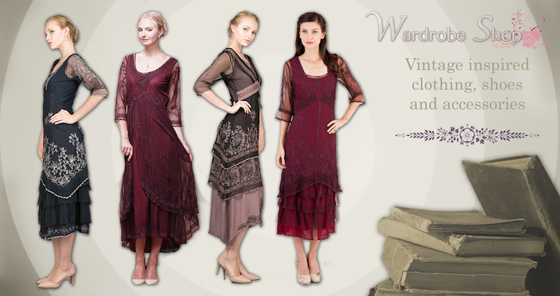 Get your head-to-toe vintage wedding look from The Wardrobe Shop
