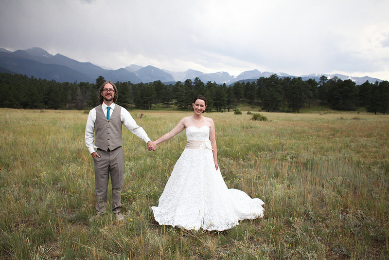 Julie & Trevor’s mountain handfasting with drums