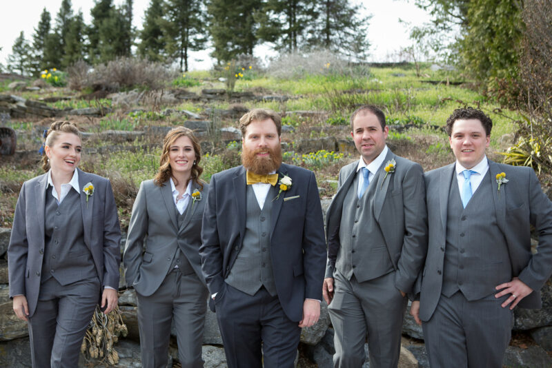 female groomsmen outfit