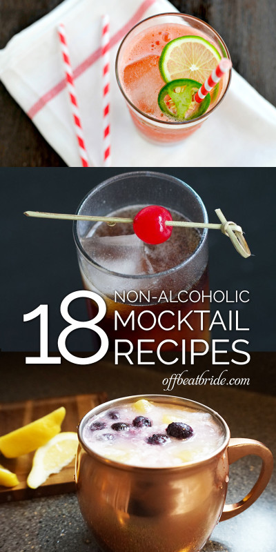 Mocktail recipes for weddings
