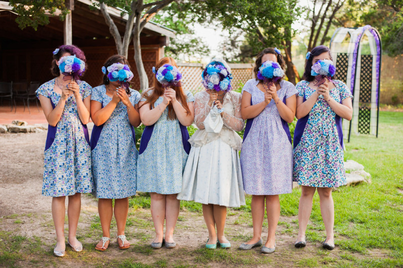 The wrong way to make a bouquet? Learning to accept help and relinquish wedding control
