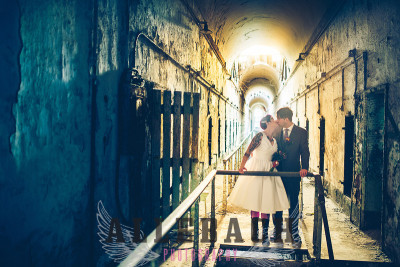 prison wedding on offbeat bride by mike allebach - Would you get married at a plantation? Or a castle? Or a prison? Or a cemetery? prison wedding on offbeat bride by mike allebach