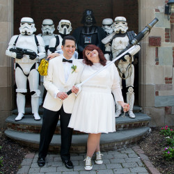 Star Wars wedding @offbeatbride