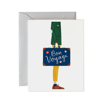 bon voyage card