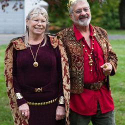21903687520 7f3d7276c0 k - This Canadian Medieval feast wedding will slay you with its epic battle to the death Medieval wedding as seen on @offbeatbride