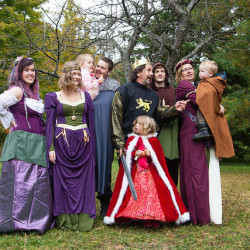 21903693990 c09f0cf8ff z - This Canadian Medieval feast wedding will slay you with its epic battle to the death Medieval wedding as seen on @offbeatbride