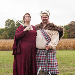 22065705816 e42d86636c k - This Canadian Medieval feast wedding will slay you with its epic battle to the death Medieval wedding as seen on @offbeatbride