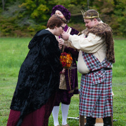 22091887025 4b167836a6 k - This Canadian Medieval feast wedding will slay you with its epic battle to the death Medieval wedding as seen on @offbeatbride