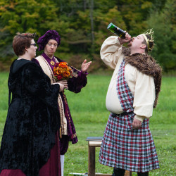 22091887395 f3bbfaa21f k - This Canadian Medieval feast wedding will slay you with its epic battle to the death Medieval wedding as seen on @offbeatbride