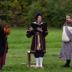 22101907181 de7c7f6a11 z - This Canadian Medieval feast wedding will slay you with its epic battle to the death Medieval wedding as seen on @offbeatbride