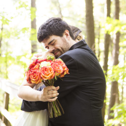 First look at this Battlestar Galactica meets forest wedding as seen on @offbeatbride