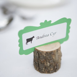 Centerpieces at this Battlestar Galactica meets forest wedding as seen on @offbeatbride