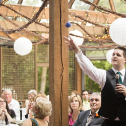 Hula hoop kissing game/glass clinking alternative hack as seen on @offbeatbride