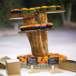 Battlestar Galactica meets forest wedding as seen on @offbeatbride