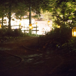 Battlestar Galactica meets forest wedding as seen on @offbeatbride