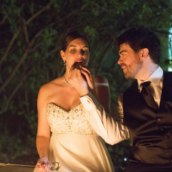 Battlestar Galactica meets forest wedding as seen on @offbeatbride
