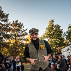 JessicaAndrew 140 - Costumes, elves, and the one ring: An epic fantasy and sci-fi literary adventure wedding Colorado fantasy wedding as seen on @offbeatbride