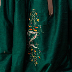 JessicaAndrew 167 - Costumes, elves, and the one ring: An epic fantasy and sci-fi literary adventure wedding Colorado fantasy wedding as seen on @offbeatbride