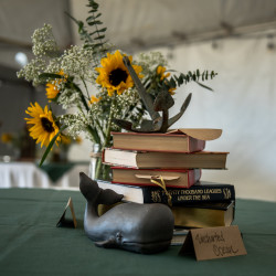 JessicaAndrew 22 - Costumes, elves, and the one ring: An epic fantasy and sci-fi literary adventure wedding Colorado fantasy wedding as seen on @offbeatbride