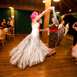 Alyssa GEoff 1474 - Find out how this zoo wedding convinced us to love "garbage plates" Zoo wedding as seen on @offbeatbride