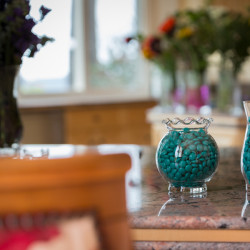 Tentacle teal wedding as seen on @offbeatbride