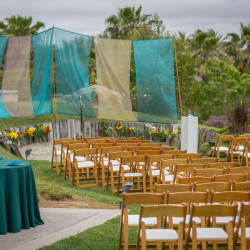 Tentacle teal wedding as seen on @offbeatbride