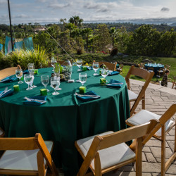 Tentacle teal wedding as seen on @offbeatbride