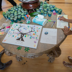 Tentacle teal wedding as seen on @offbeatbride