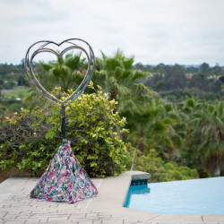 Tentacle teal wedding as seen on @offbeatbride