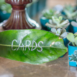 Tentacle teal wedding as seen on @offbeatbride