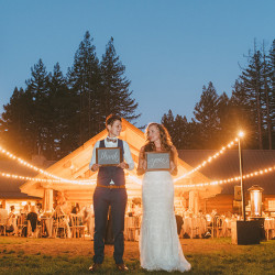 SHANNON AND JEN 1092 - These two brides had a rustic redwoods wedding (despite a big challenge with some fiddlers!) Rustic redwoods wedding as seen on @offbeatbride
