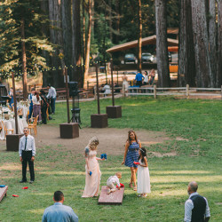 SHANNON AND JEN 820 - These two brides had a rustic redwoods wedding (despite a big challenge with some fiddlers!) Rustic redwoods wedding as seen on @offbeatbride