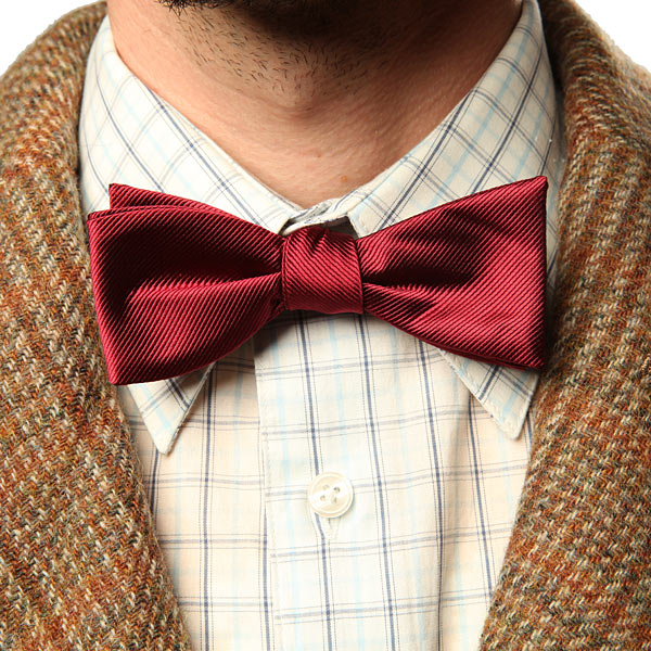 Have a bow tie handfasting to complete your Doctor Who wedding