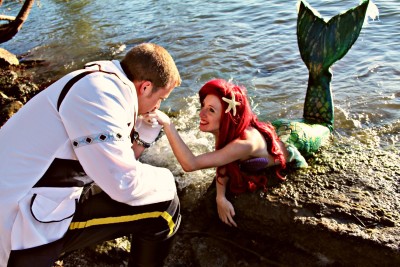 little mermaid proposal - Mer-gagement: This is what a Little Mermaid proposal looks like little mermaid proposal