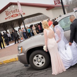 Pennsylvania rainbow wedding as seen on @offbeatbride