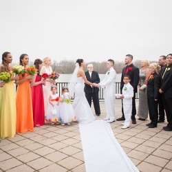 Pennsylvania rainbow wedding as seen on @offbeatbride