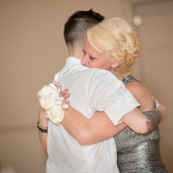 Rainbow wedding as seen on @offbeatbride