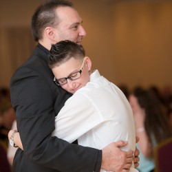 Rainbow wedding as seen on @offbeatbride