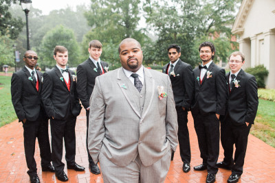 EmoryUniversityWeddingPhotos 0004 - Why we chose to have an "adventuring party" instead of bridesmaids and groomsmen Not idly do these Leaves of Lórien wedding details fall