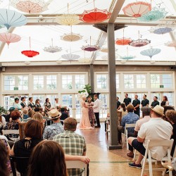 Eves Wedding Photo by C Mudlo Photography34 - This flamingo-themed pool party wedding is LIFE Flamingo-themed pool party wedding as seen on @offbeatbride
